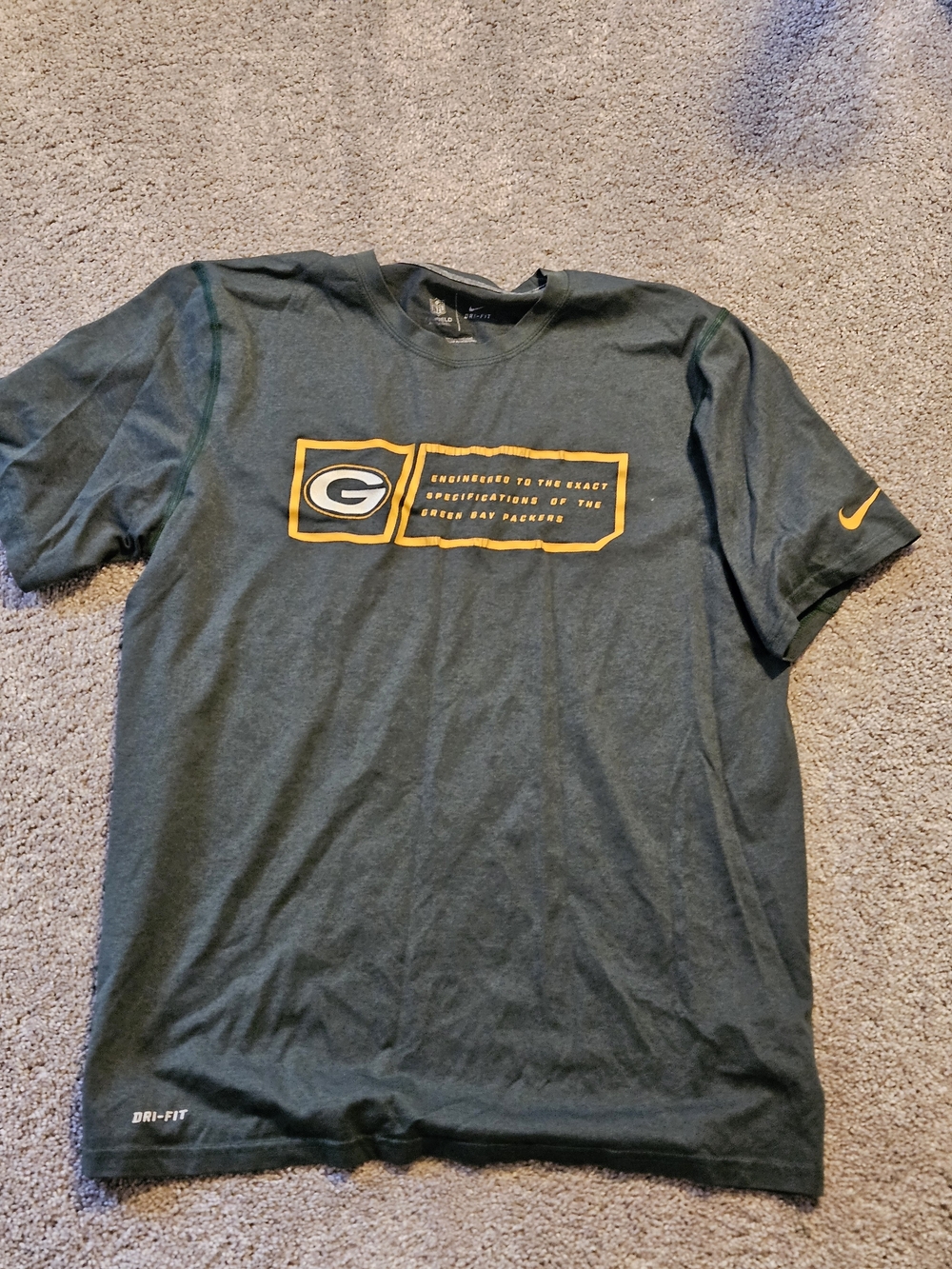 NFL Green Bay Packers Green Short-Sleeve Logo Tee